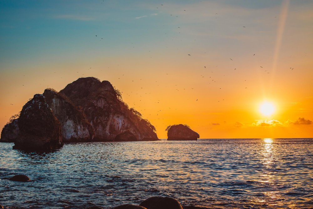 Sunset over Puerto Vallarta