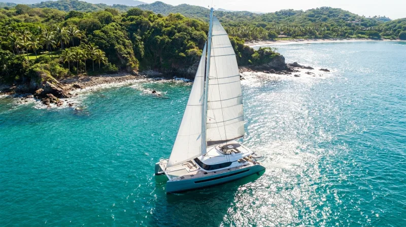 Luxury catamaran
