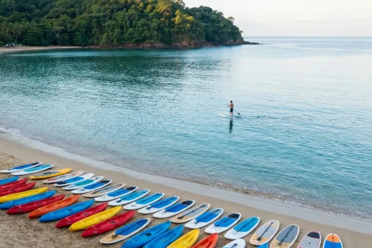 Paddle Board Lessons at Los Arcos in Puerto Vallarta